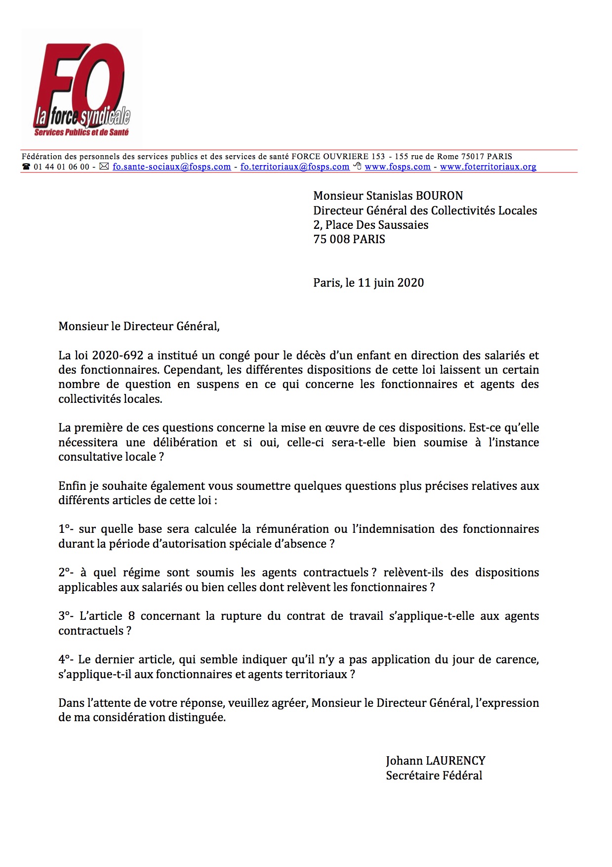 Conges Pour Le Deces D Un Enfant Fo Territoriaux 42